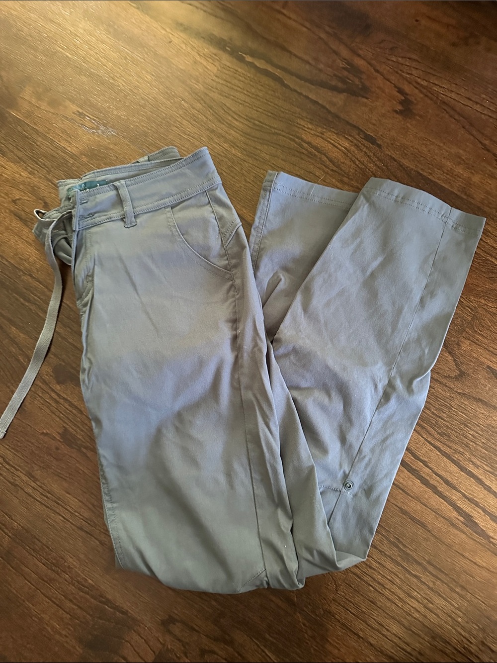 Prana Blue Hiking 2-in-1 pants